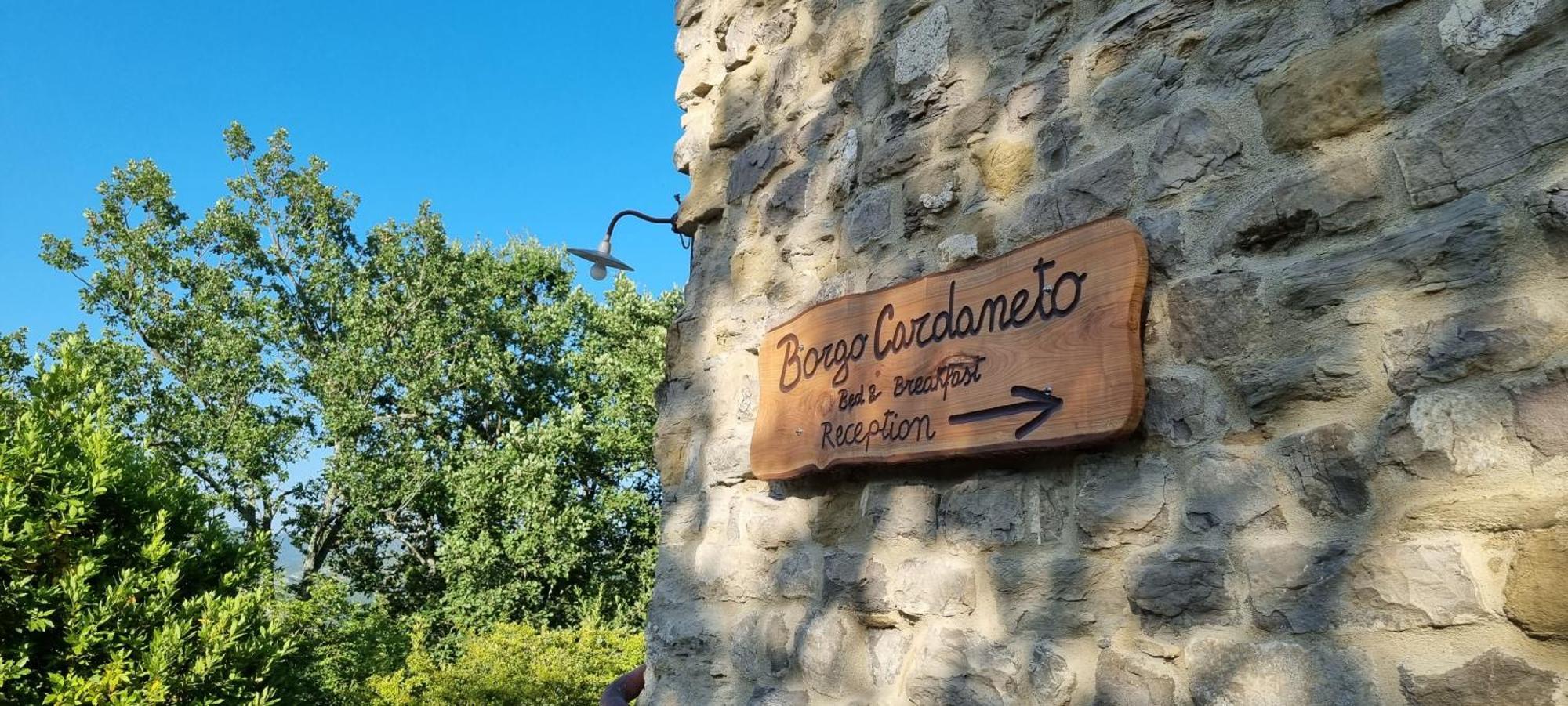 Bed and Breakfast Borgo Cardaneto Монтоне Экстерьер фото